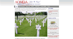 Desktop Screenshot of aomda.com